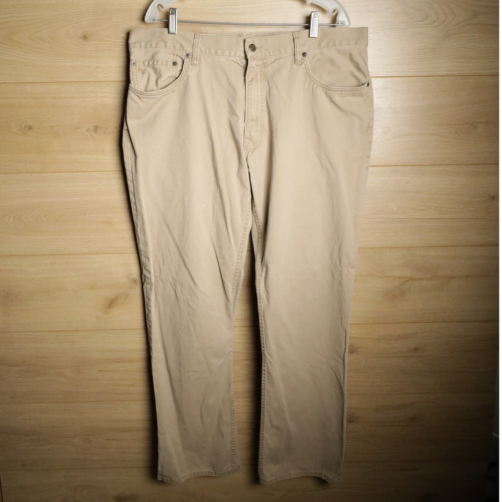 Polo Ralph Lauren Classic Fit Chino Pants Khaki Tan‎ Mens Size 38 32